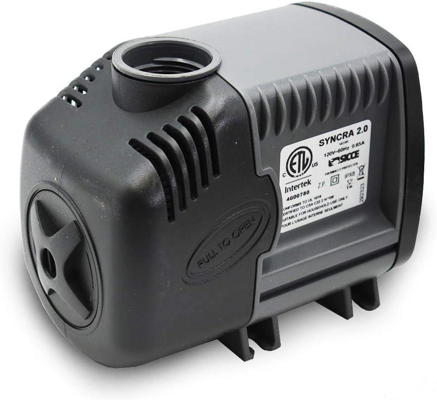SICCE Syncra Silent 1.0 Multifunction 251 GPH Submersible Water Pump