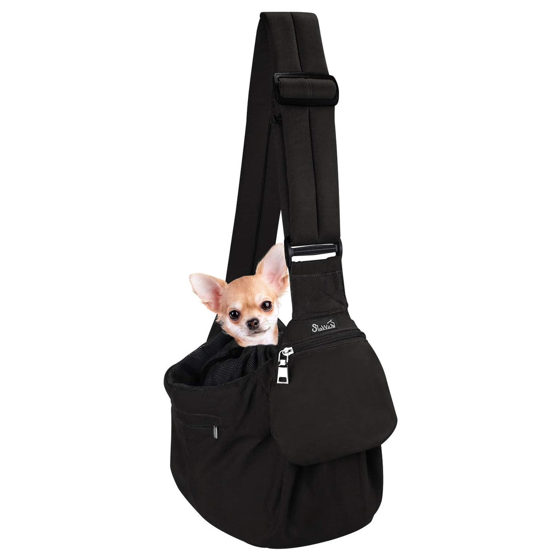SlowTon Dog Carrier Sling - Hard Bottom Support Dog Carriers