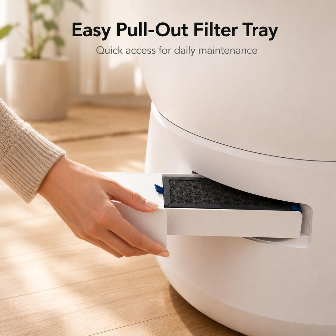 3 Pack Carbon Deodorizer Filters Compatible with PETLIBRO Luma Litter