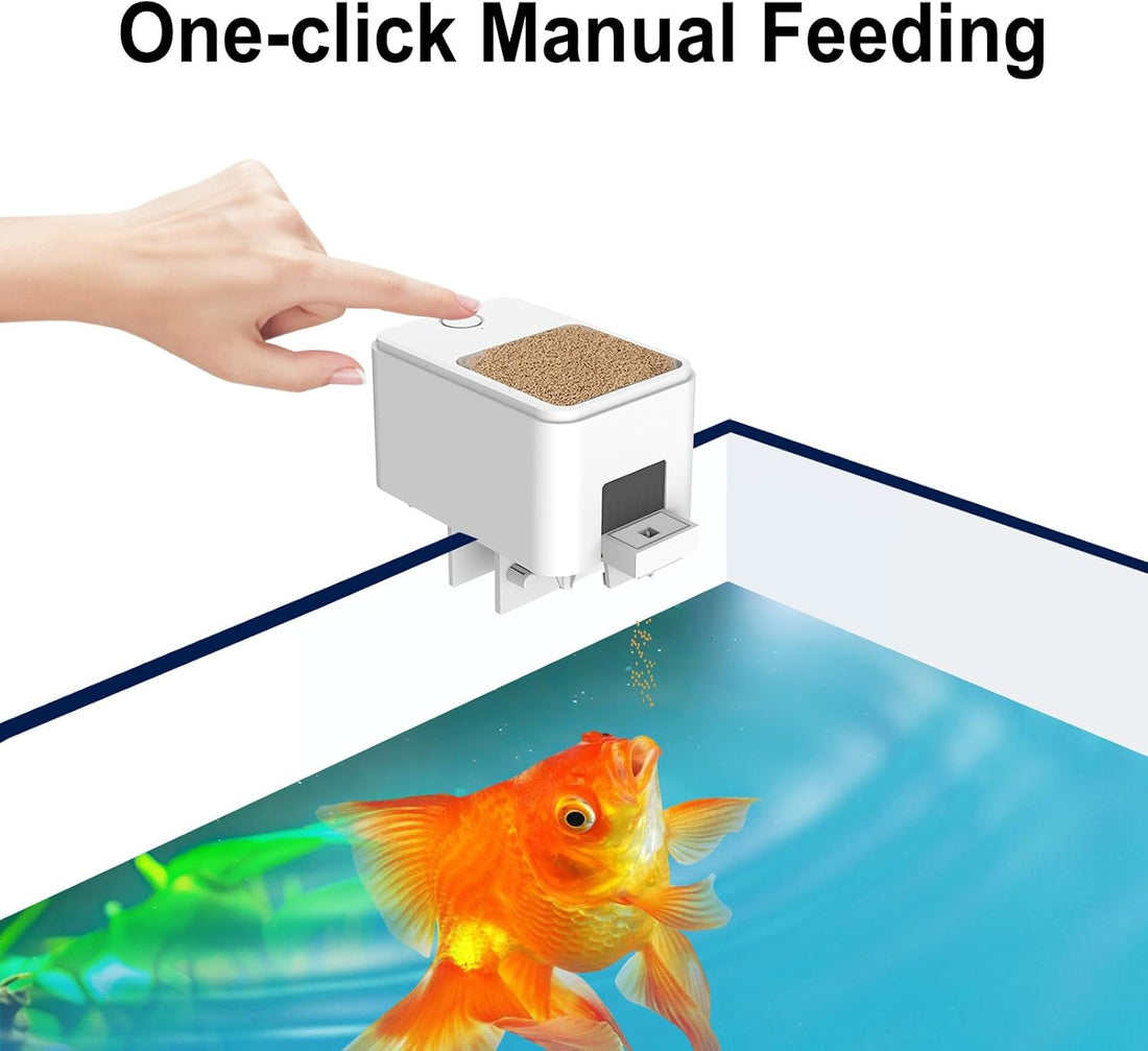 WiFi Fish Feeder for Aquarium Automatic Fish Feeder Automatic