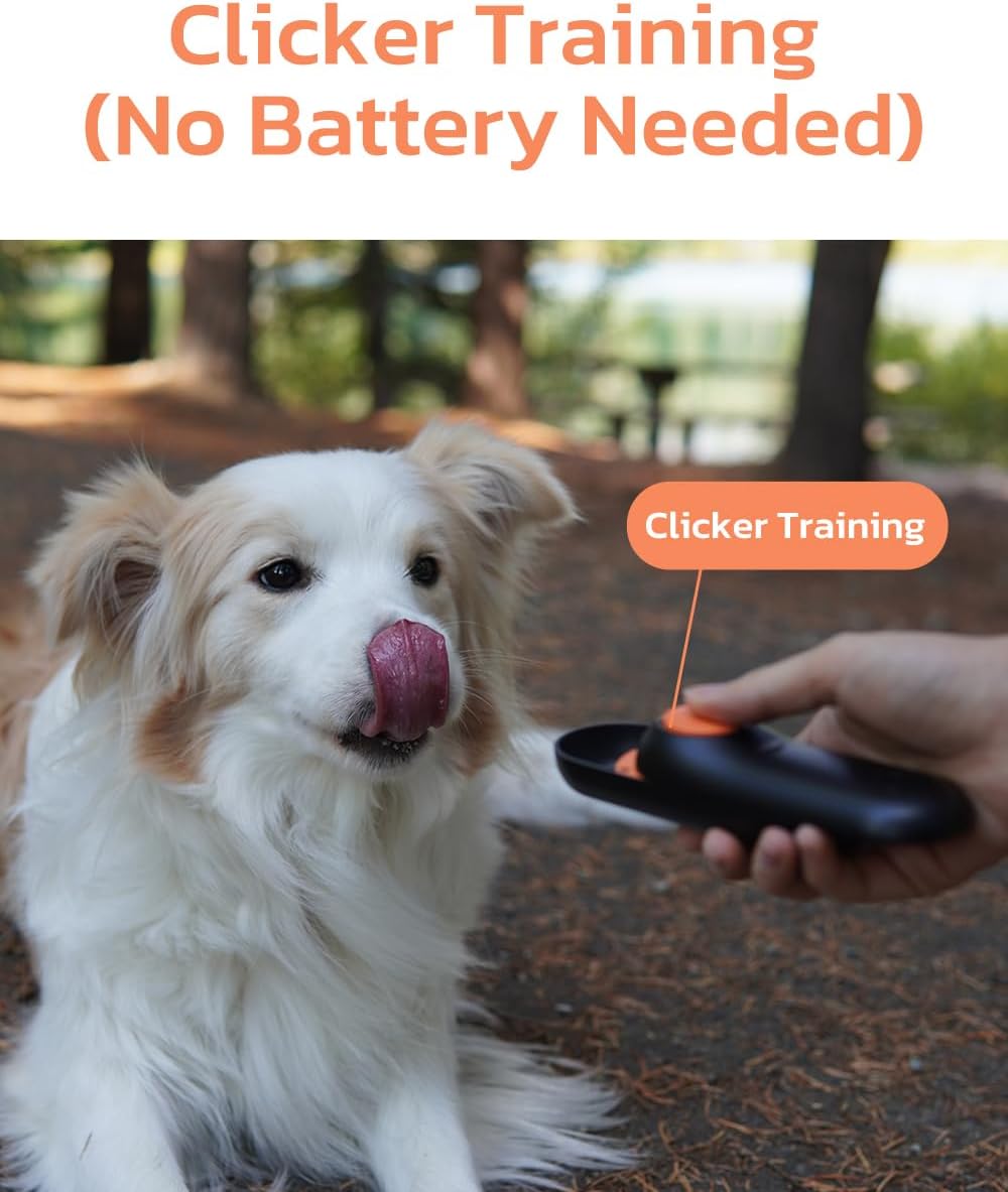 Clink Design Dog Training Clicker & Dog Clicker with Treat Storage