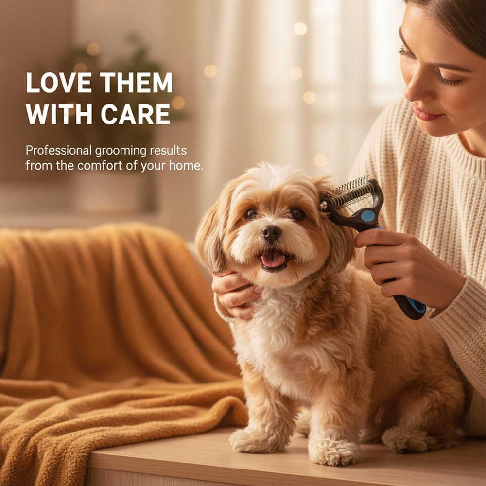 Dematting Comb for Dogs and Cats