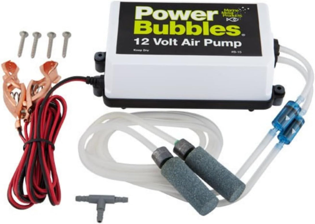 B-15 Marine Metal Aeration System Power Bubbles 12V DC