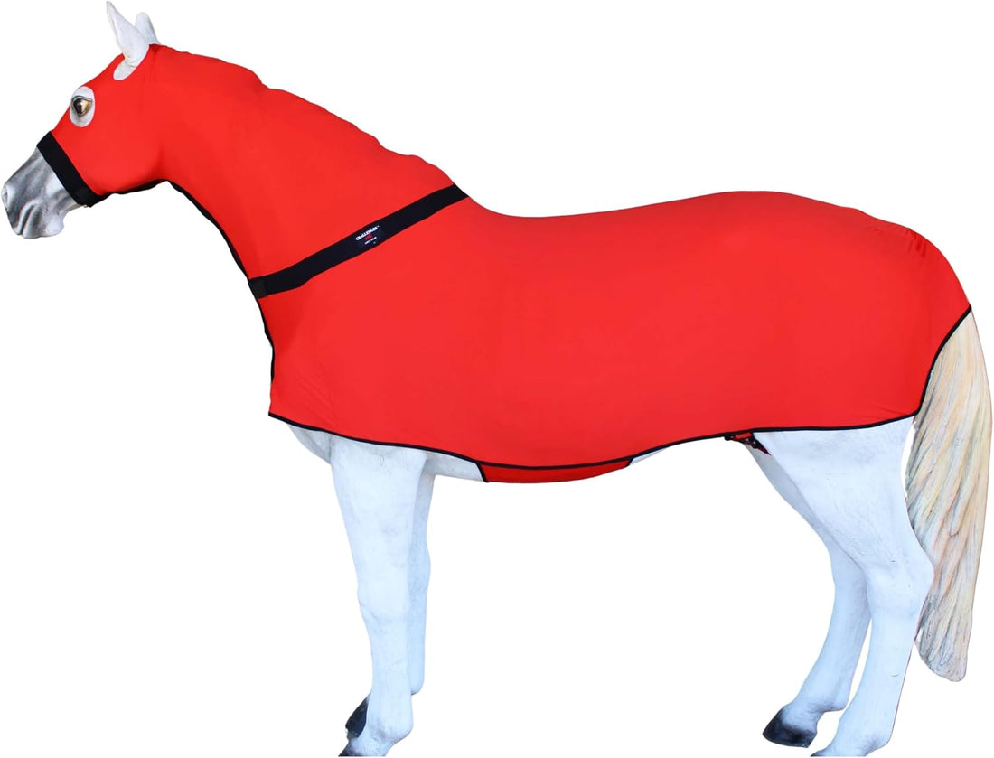 CHALLENGER Large Horse Comfort Stretch Full Body Sheet Slinky Sleazy
