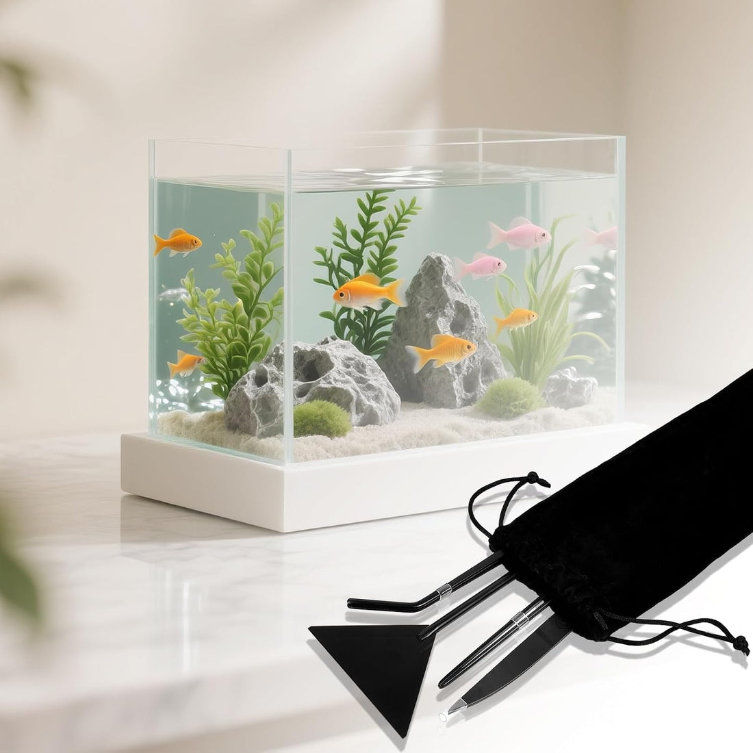 15Inch Extra Long Design Aquarium Aquascaping Tool Kit