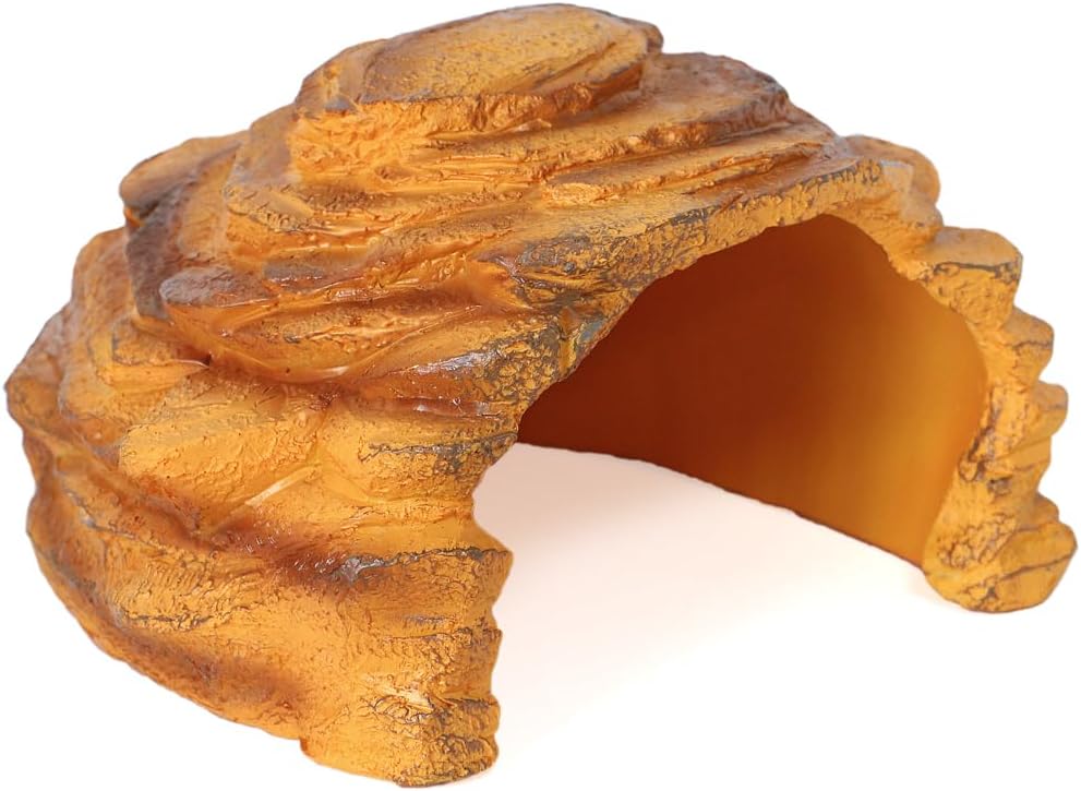 Reptile Corner Cave with Climbing Top, 6.7 x 7.87 Inch