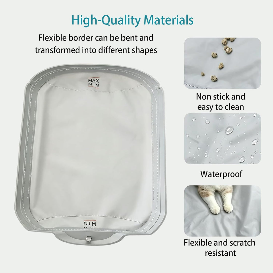 Waterproof Pad for Self Cleaning Litter Box (Two Pack)