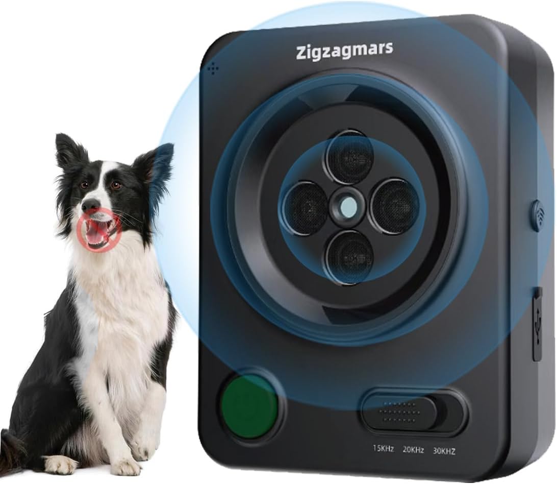 Ultrasonic Anti Barking Device for Dogs, No App, Instant Use