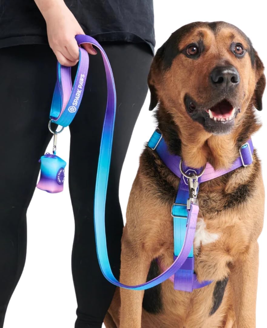 Spark Paws Premium Dog Leash & Poop Bag Set
