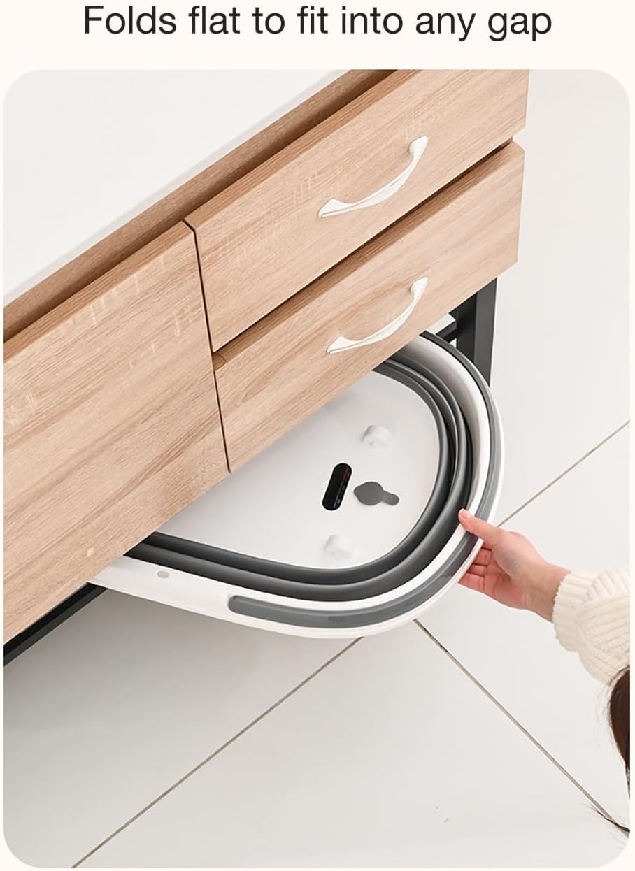 Collapsible Pet Bath Tub with Drain Plug