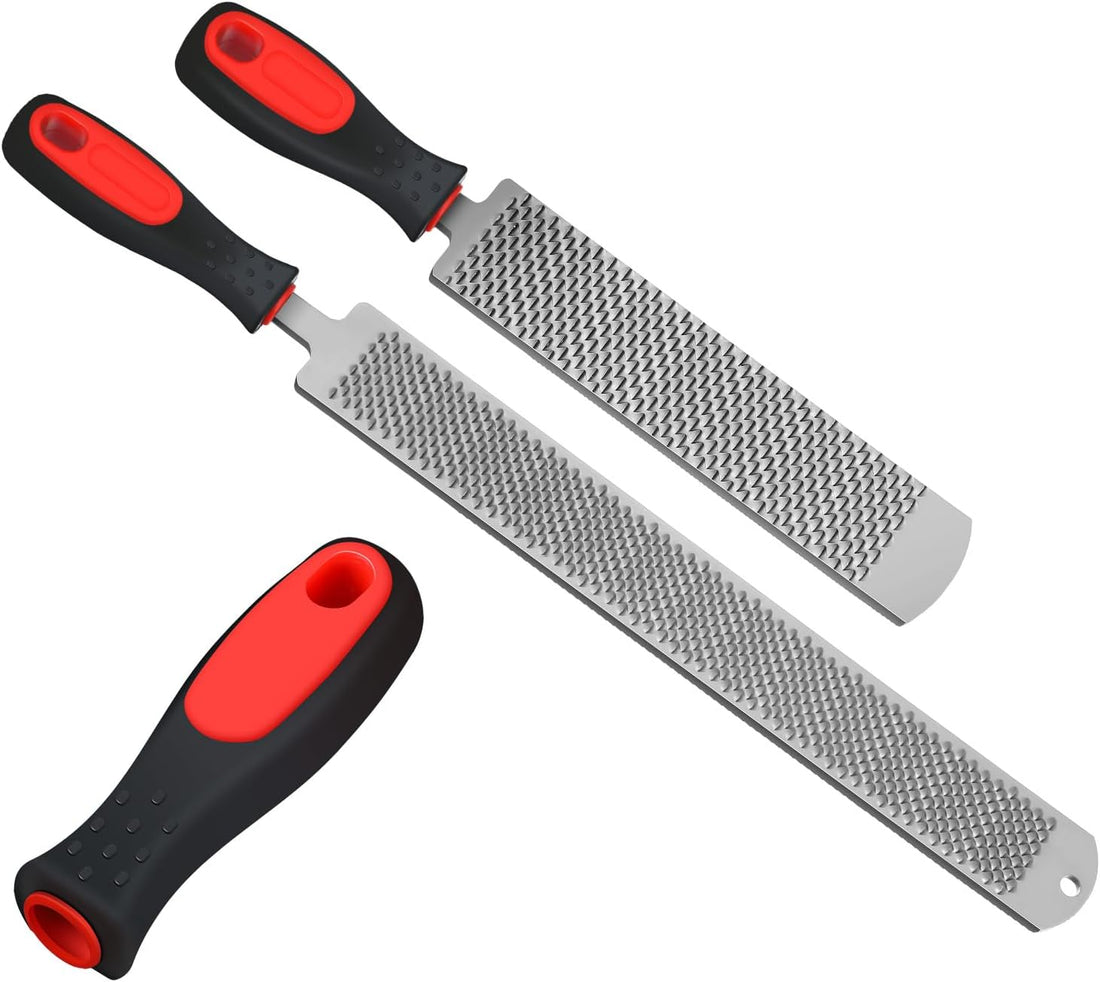 Gisafai 2 Pcs 18 and 12 Inch Rasps for Shoeing Horses with Handle