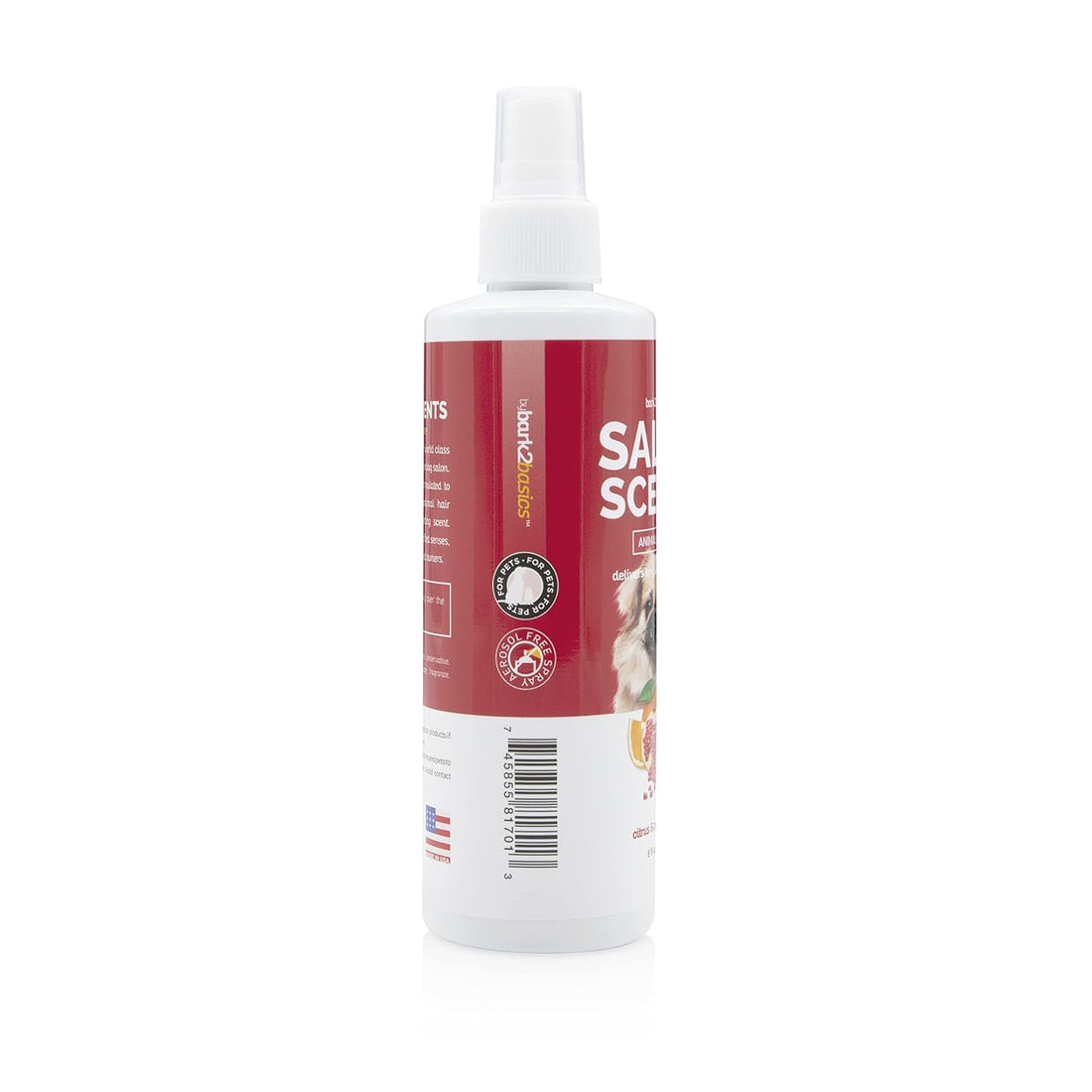 Bark2Basics Salon Scents Dog Cologne Spray, Citrus Pomegranate, 8 oz