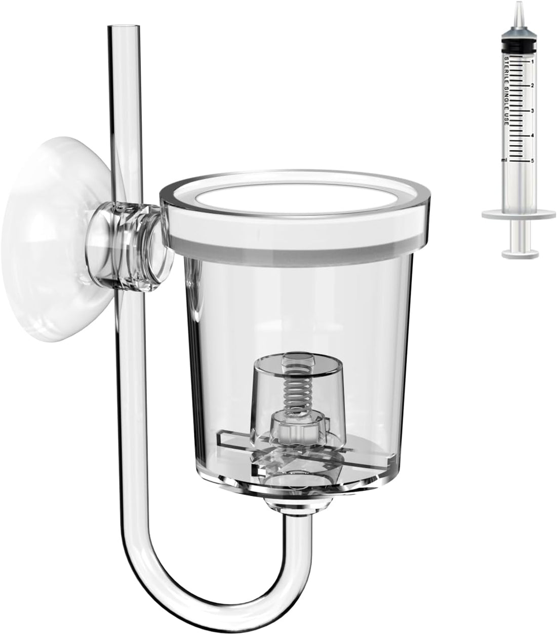 FZONE Acrylic Aquarium CO₂ Diffuser Built-in Check Valve