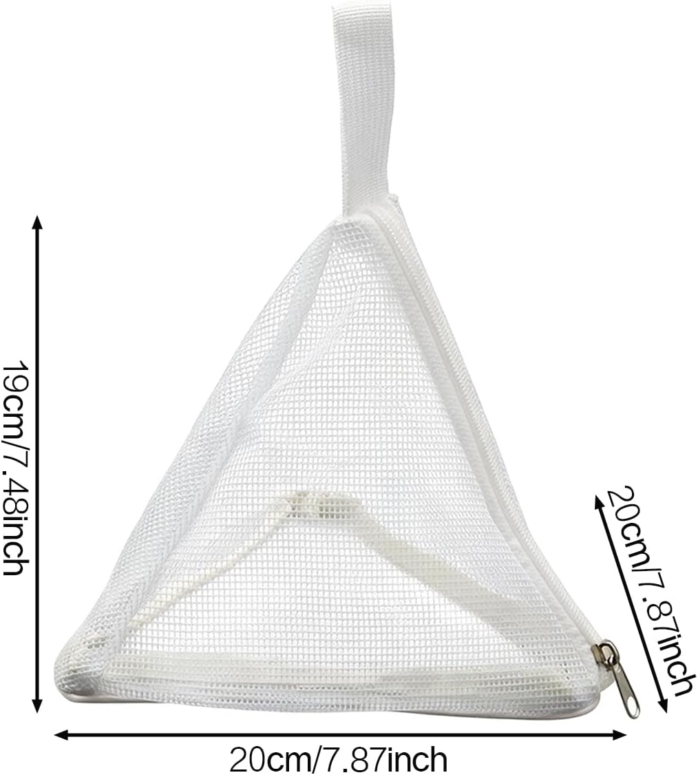 Parrot Triangle Mesh Bag Bird Walking Carrier with Hanging Loop