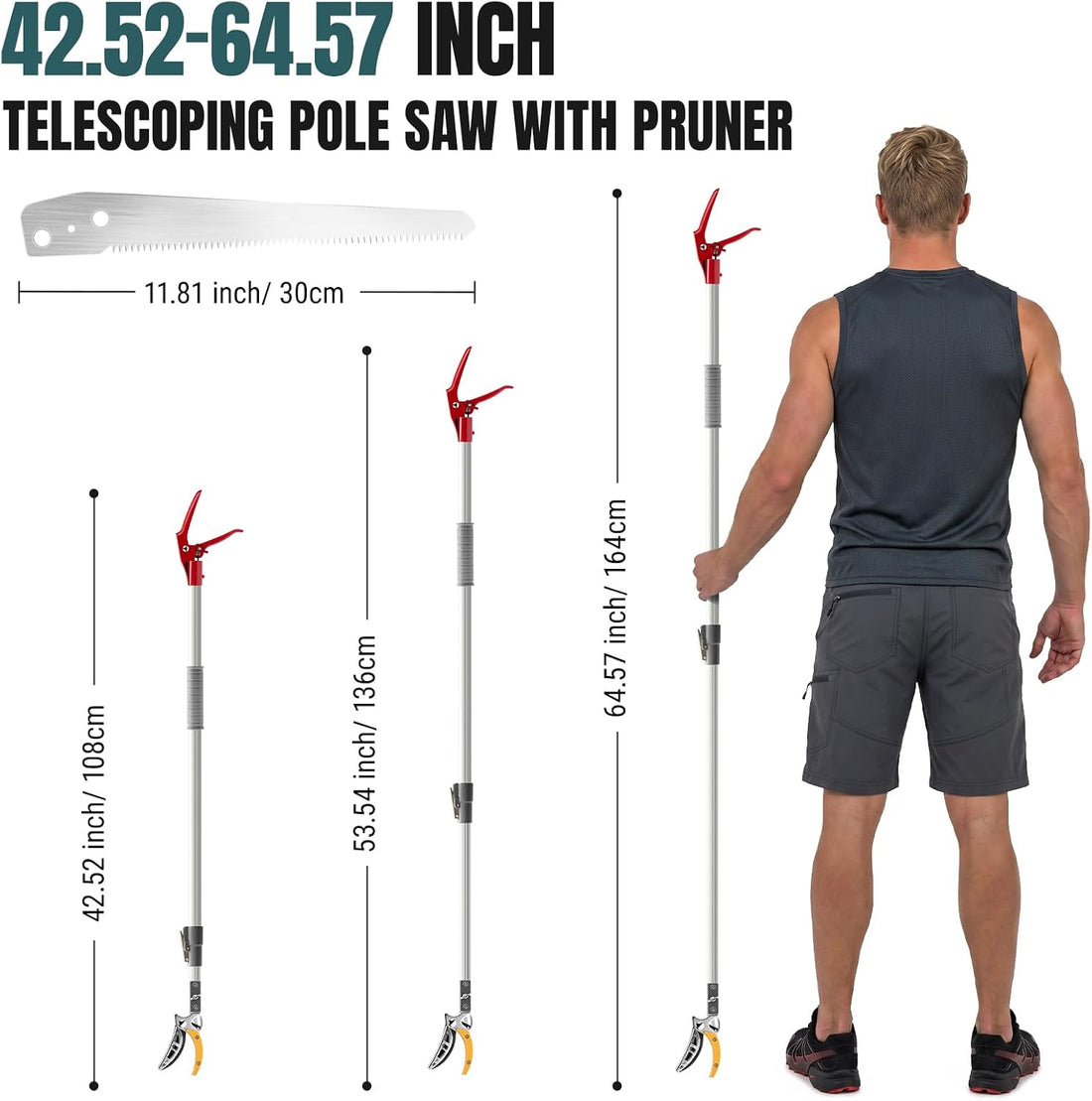 ZeyaHuanMao 2-in-1 Snake Grabber & Fruit Picker