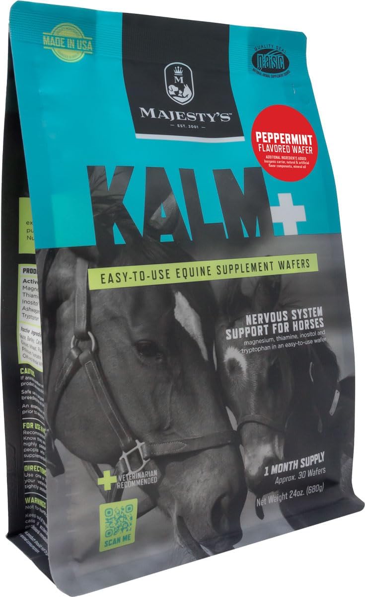 Majesty's KALM+ Wafers- Horse/Equine Balanced Behavior and Normal