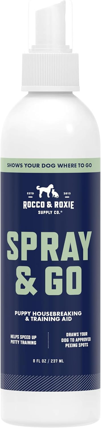 Rocco & Roxie Go Here Potty Training Attractant Spray for Dogs, 8oz