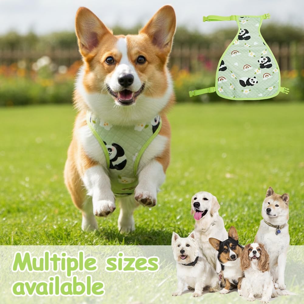 Dog Belly Cover, Cotton Abdominal Protective Vest for Small Medium