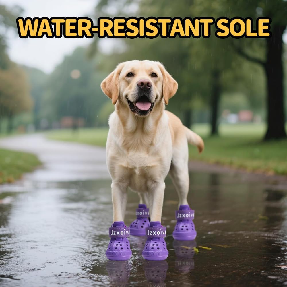 JZXOIVA Dog Shoes for Hot Pavement, Dog Booties for Small Dogs
