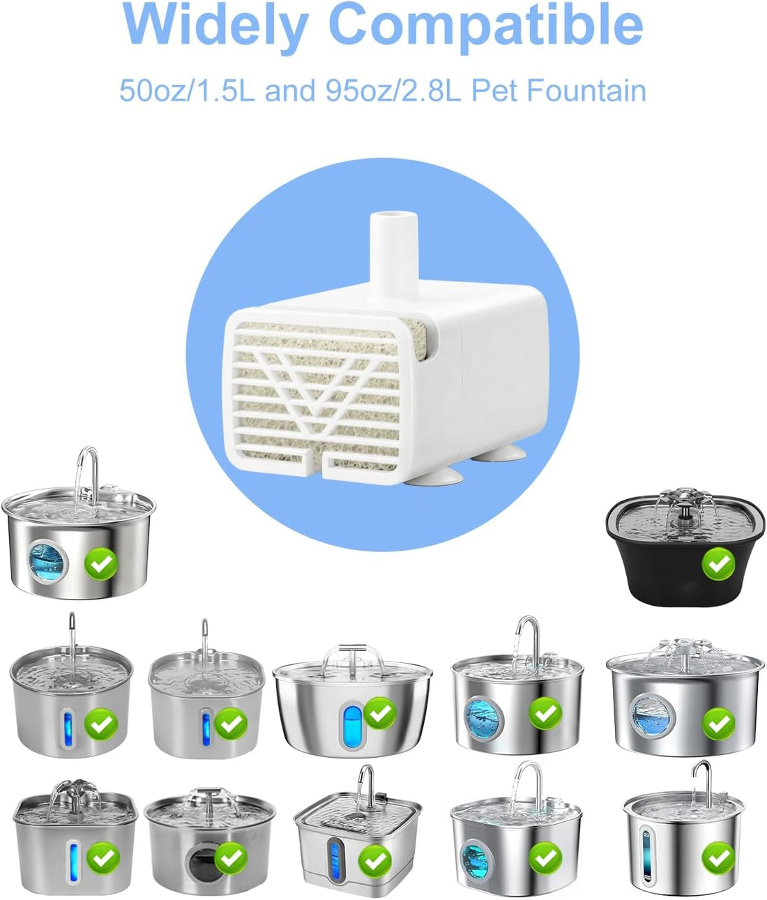 Cat Water Fountain Replacement Pump