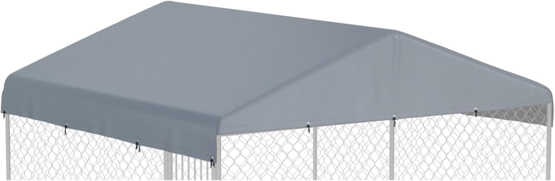 Outdoor Dog Kennel Cover 10' x 10' Replaceable Top Cover