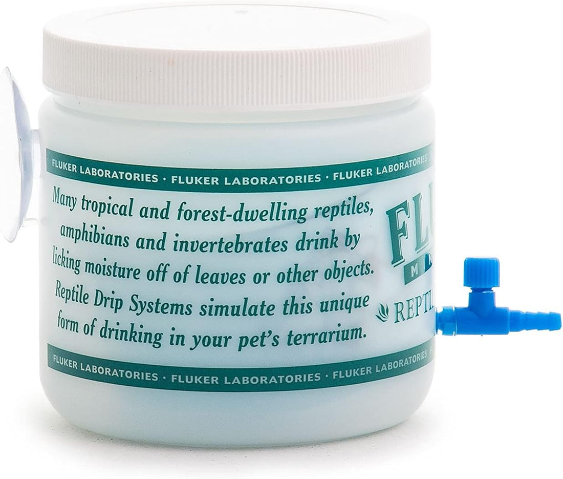 Fluker's Mini Dripper, Reptile Water Drip System, 12 oz