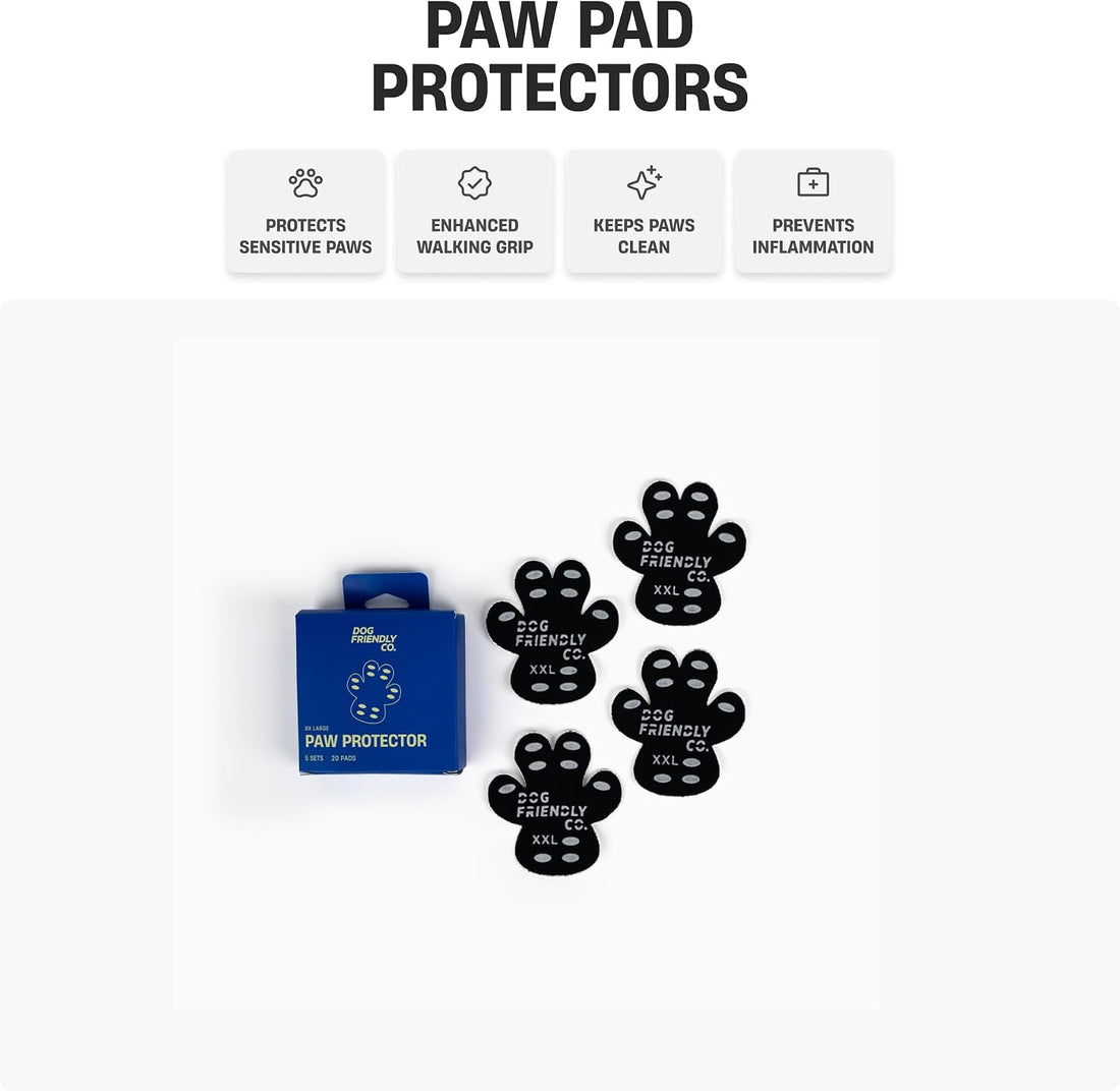 Dog Friendly Co. Single Use Dog Paw Pad Protector (X-Large, 20 Count)