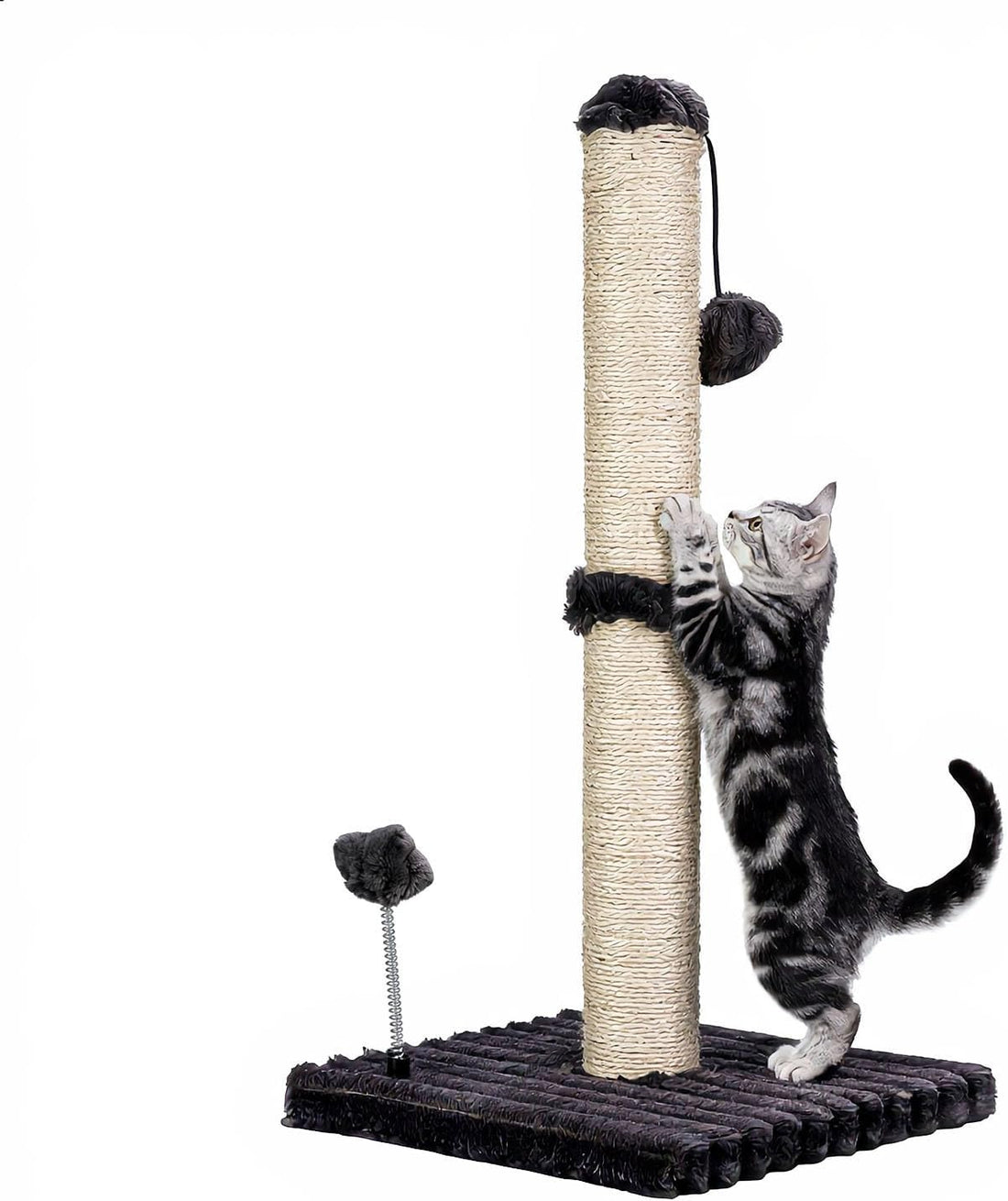 MECOOL 34” Tall Cat Scratching Post Premium Basics Kitten Scratcher