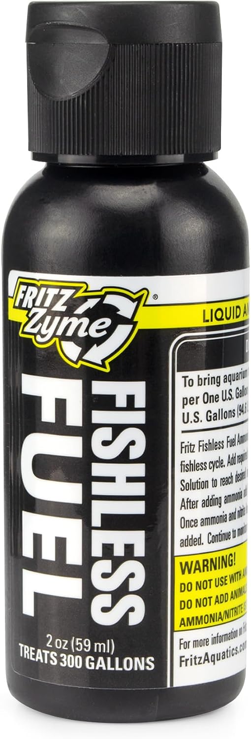 Fritz Fishless Fuel Ammonia Solution for Fishless Aquarium Cycling
