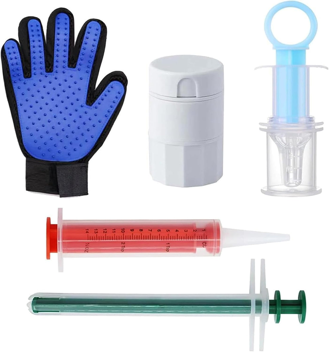 5-in-1 Pet Pill Shooter Kit for Cats Dogs