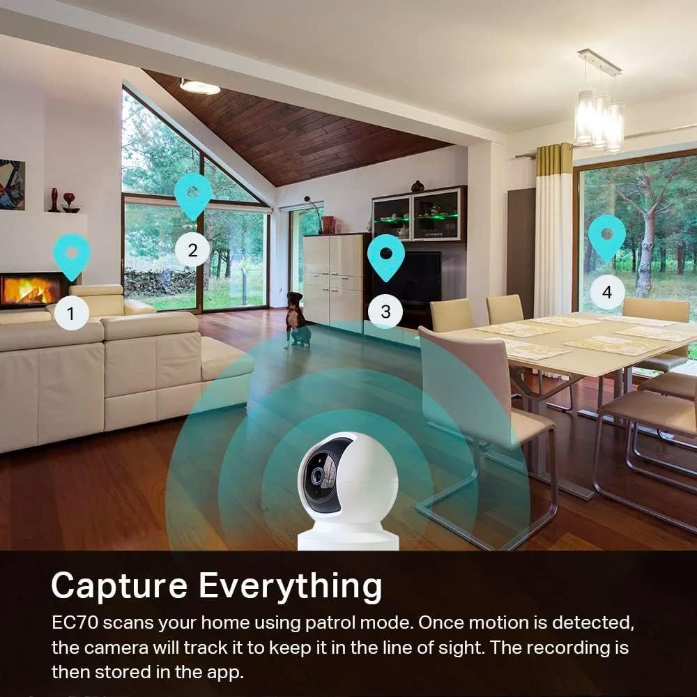 Kasa 1080p Indoor Pan/Tilt Wired Security Camera
