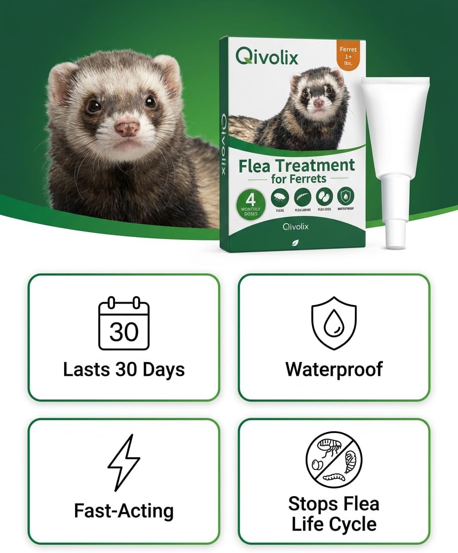 Natural Ferret Flea & Tick Topical Care
