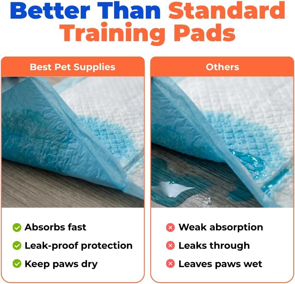 Best Pet Supplies XL Puppy Pads 100 Count