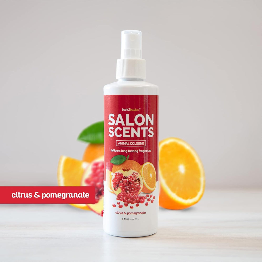 Bark2Basics Salon Scents Dog Cologne Spray, Citrus Pomegranate, 8 oz
