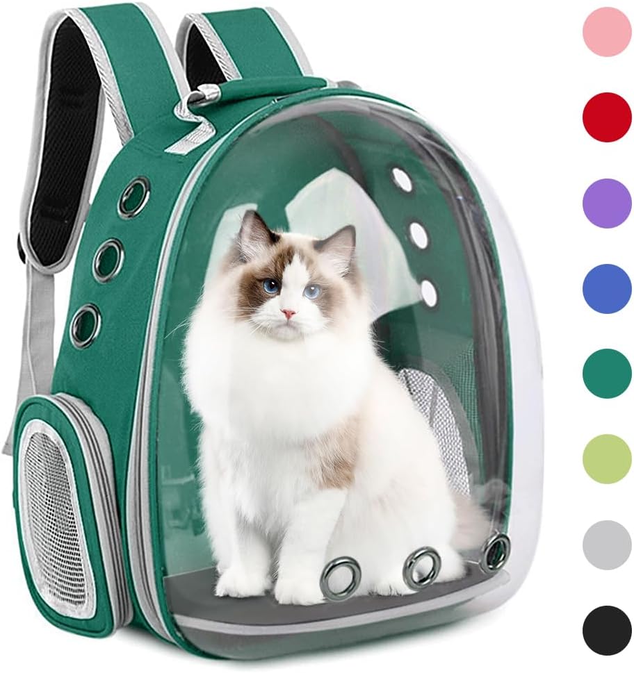 Pet Backpack Carrier,Bubble Backpack Cat Carrier,Pets and Small
