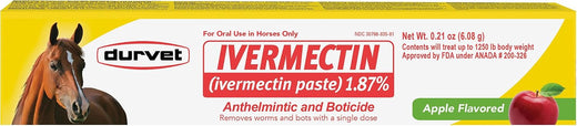 DURVET/Equine 698454 Ivermectin Paste 1.87% Bulk for Horses Apple