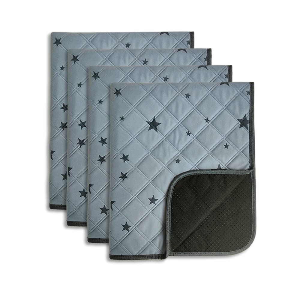 RIOUSSI Washable Pee Pads for Dogs, Reusable, Absorbent, Leakproof