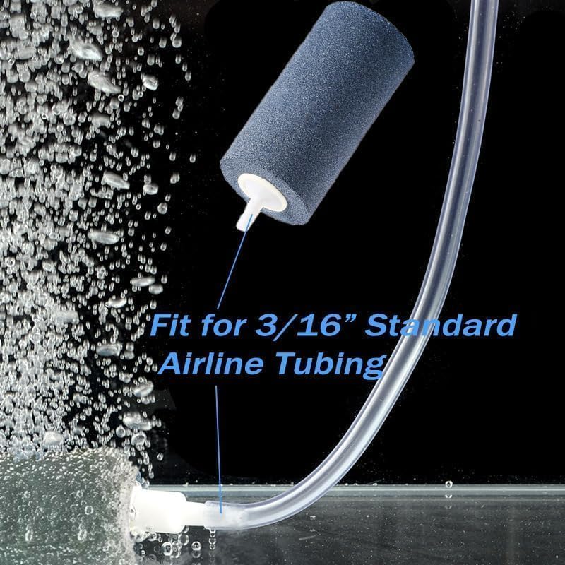 4x2 Inch Large Cylinder Air Stone Aquarium Hydroponics Bubble Diffuser