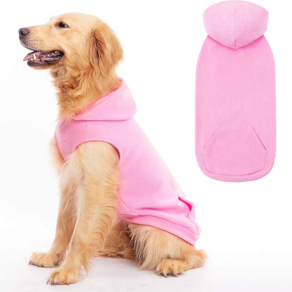 EXPAWLORER Dog Hoodie Fleece Sweater Vest