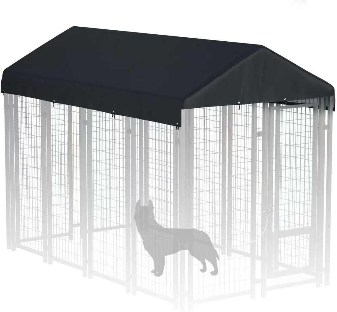 Outdoor Dog Kennel Cover 10' x 10' Replaceable Top Cover