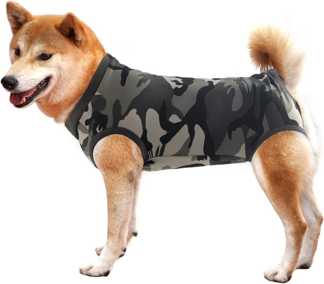 Dog Recovery Suit Abdominal Wound Puppy Surgical Clothes