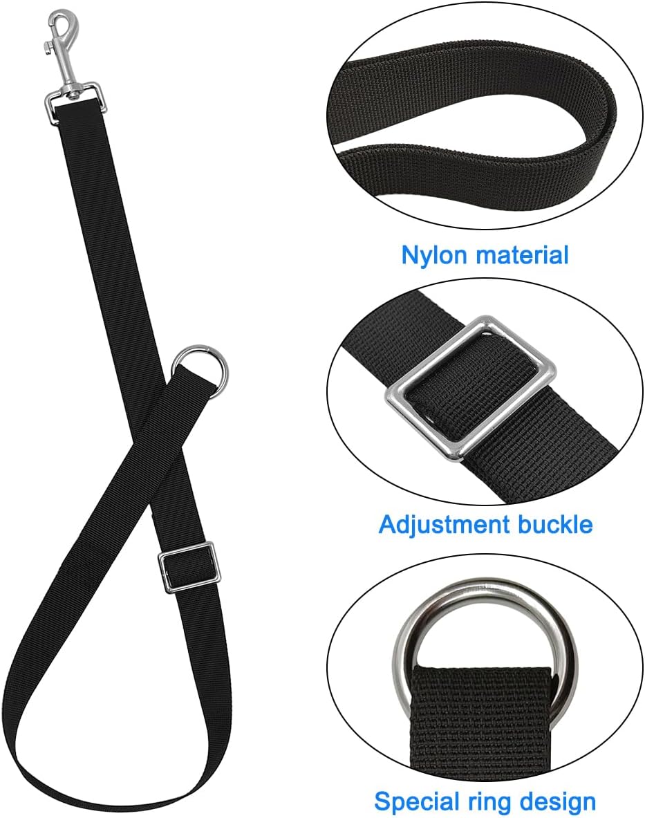 2 Pcs Horse Bucket Strap Hangers,Horse Suppliers Adjustable Nylon
