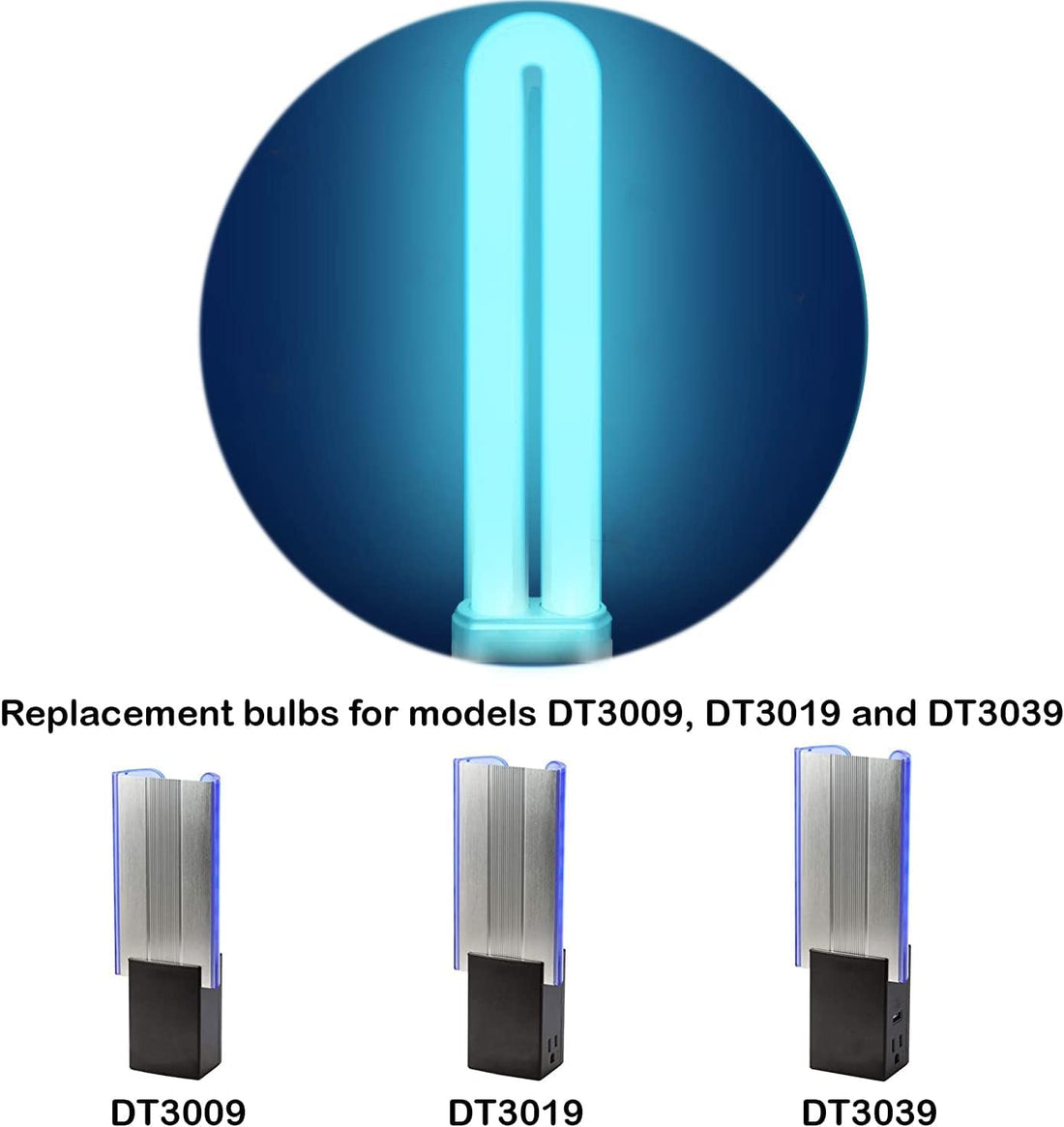 Replacement for DynaTrap 21050 | 9W Bulbs for Models DT3009