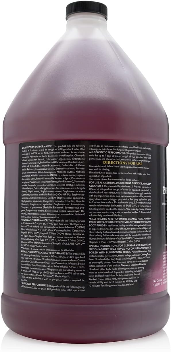 Petology 256:1 Disinfectant, 1 Gallon