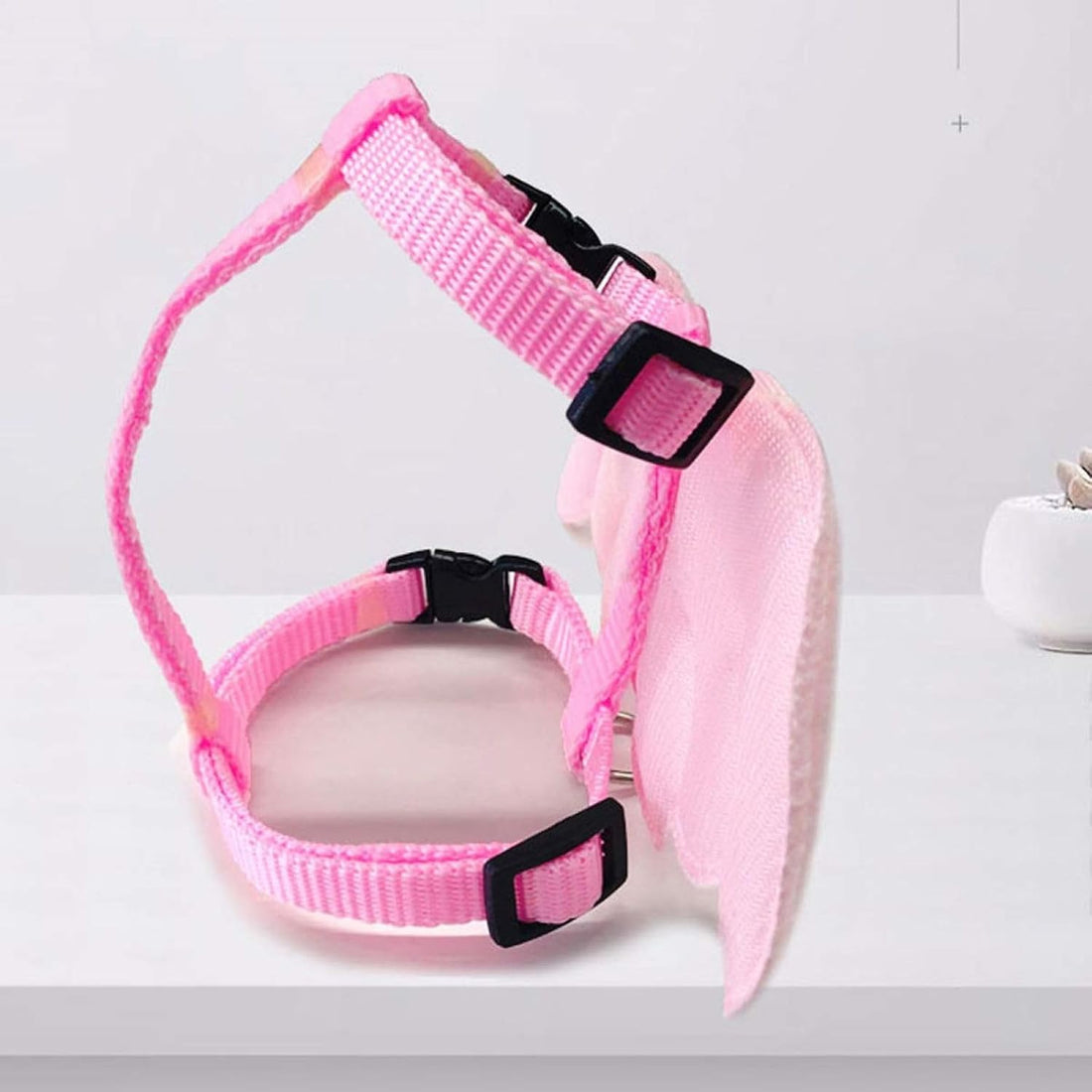 QBLEEV Pet Cole Duck Outside Walking Harness Leash with Cute Wings