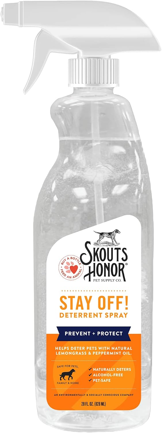 SKOUT'S HONOR Super Sour! Anti Chew Spray for Dogs and Puppies, 8 oz