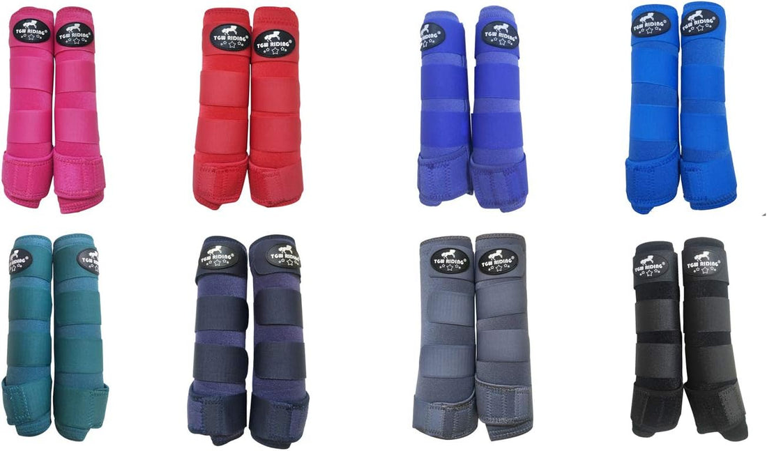 Horse Sports Medicine Boots Horse Sport Boots Horse Leg Wraps One Pair