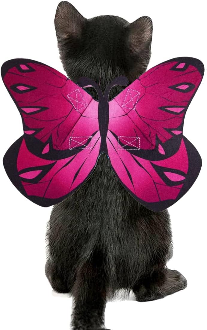 Cat Dog Butterfly Costume Wings for Halloween Party Decoration