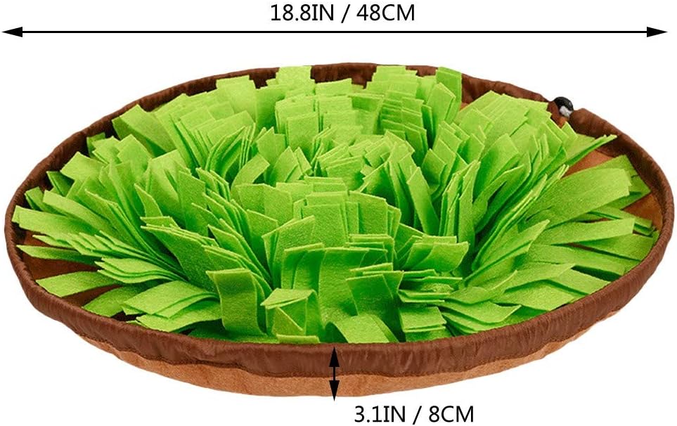 AWOOF Pet Snuffle Mat for Dogs, Interactive Feed Game for Boredom