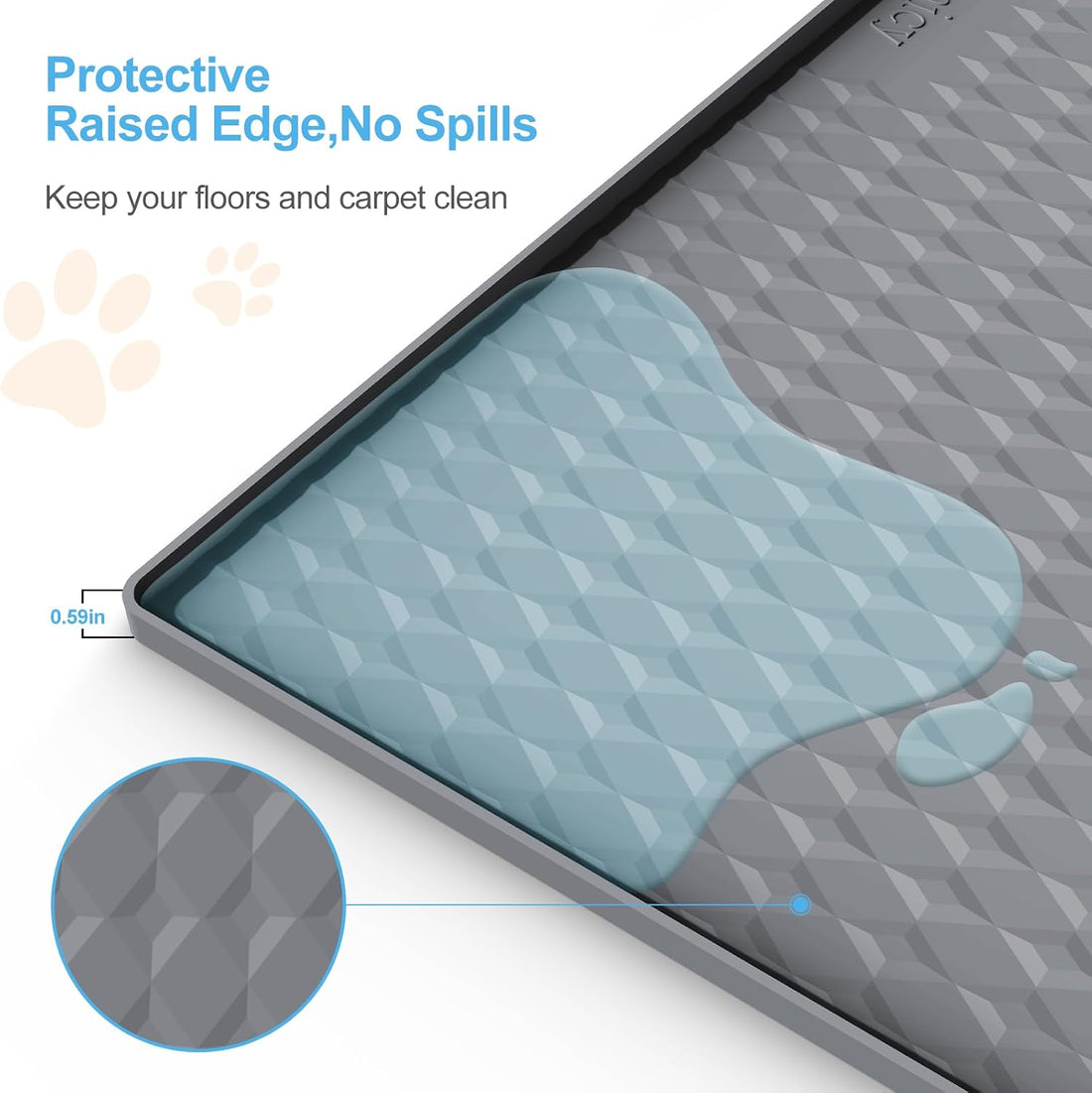 Pee Pad Holder for Dogs,Silicone Dog Puppy Pad Holder